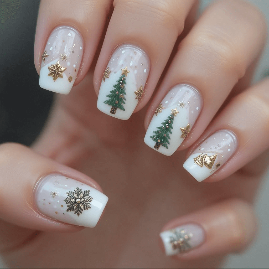 christmas nails