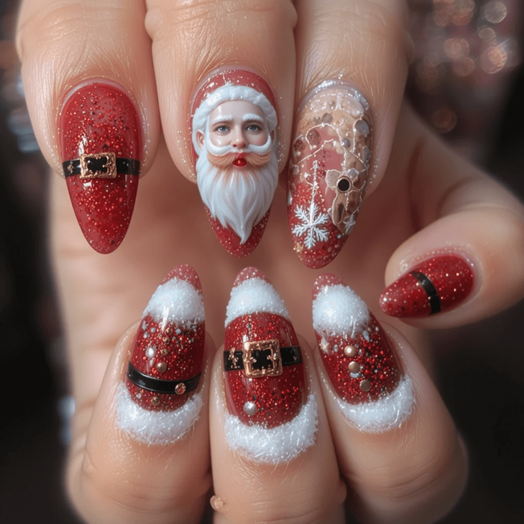 christmas nails